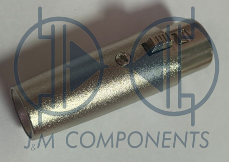 CONECTOR JACK CANNON METAL P/E